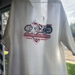 XL Harley Davidson Cuba Linen Shirt
